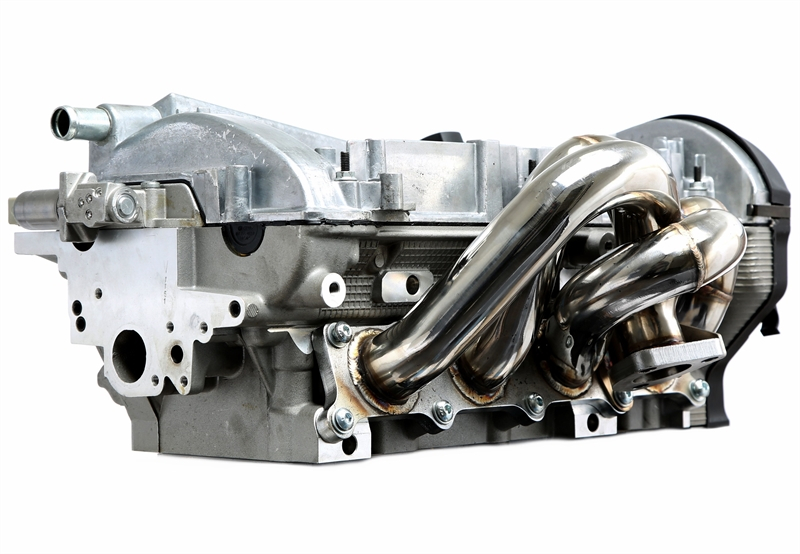 TA Technix stainless steel shock charging turbo manifold with K03+K04 flange/ 1.8T engines mounted longitudinally suitable for Audi A4/A6/VW Passat 3B