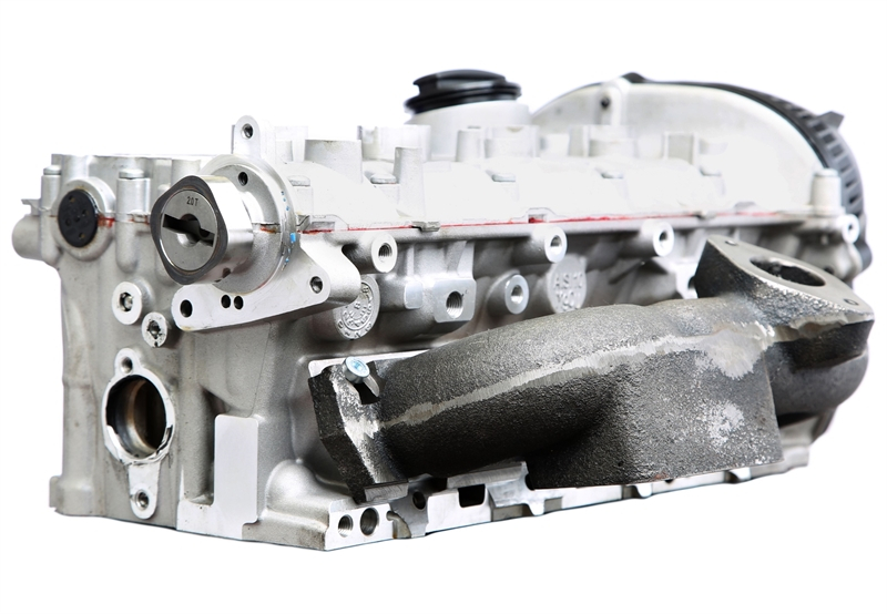 TA Technix cast turbo manifold with T25 flange/with wastegate connection for Audi/VW 1.8/2.0l TFSI turbo engines