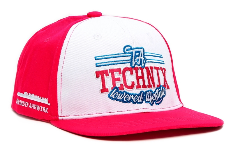 TA Technix Snapback pink/weiß