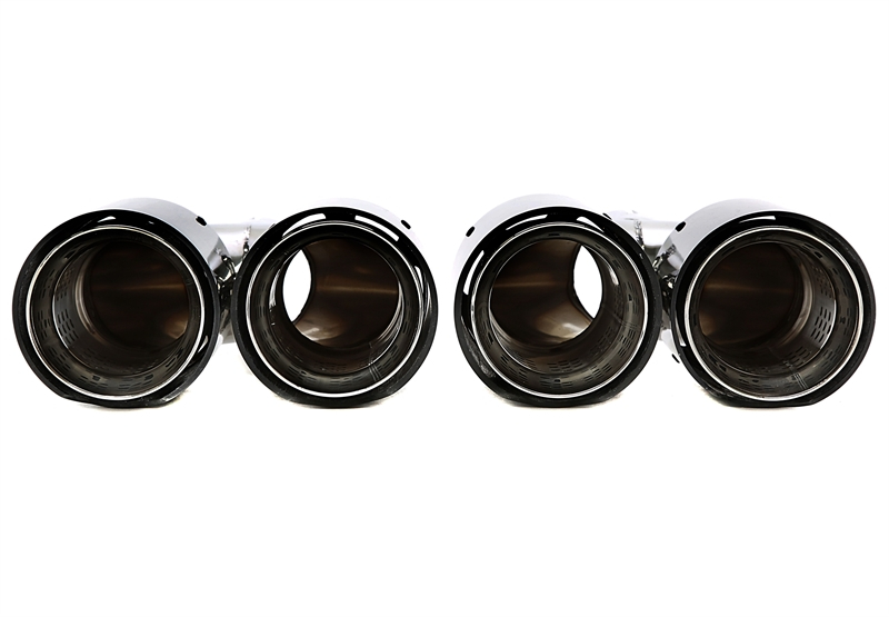 TA Technix Endrohr Edelstahl  zum anschrauben in chrom/glänzend passend für BMW 3-6er Serie (G Reihe) / X3/X4 Serie (G Reihe)