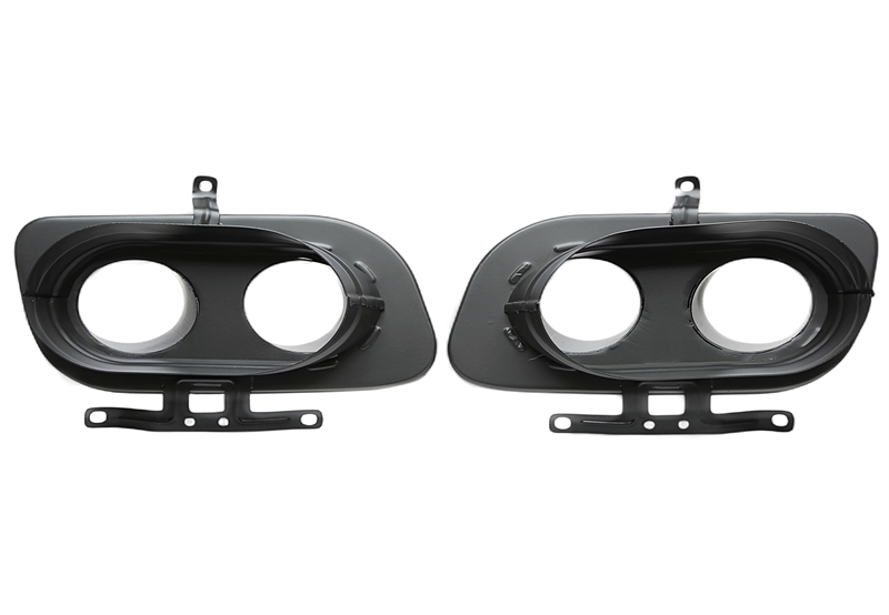 TA Technix Endrohrblende zum anschrauben "double design" in schwarz/glänzend passend für Porsche 911 (992)