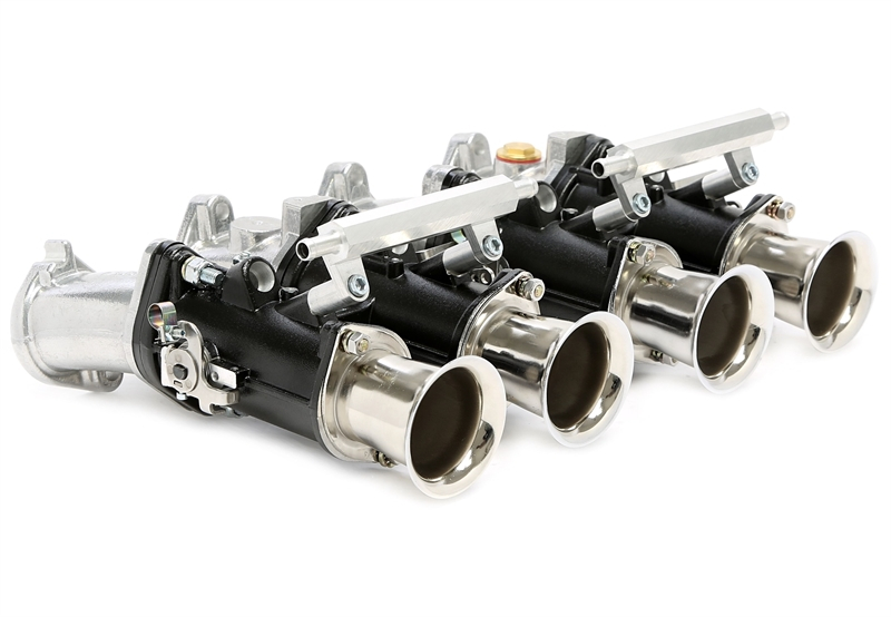 TA Technix intake manifold fits for BMW 02 series E10 / 3 series E21 2.0l M10 engines Conversion to twin carburetor system 40 DCOE Weber or Solex