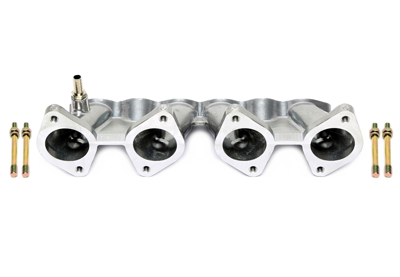 TA Technix intake manifold suitable for 2x 40/45 DCOE Weber/Dellorto 45 DHLA carburetors Audi/VW engines Conversion to single throttle valves (DCOE) or twin carburetor systems