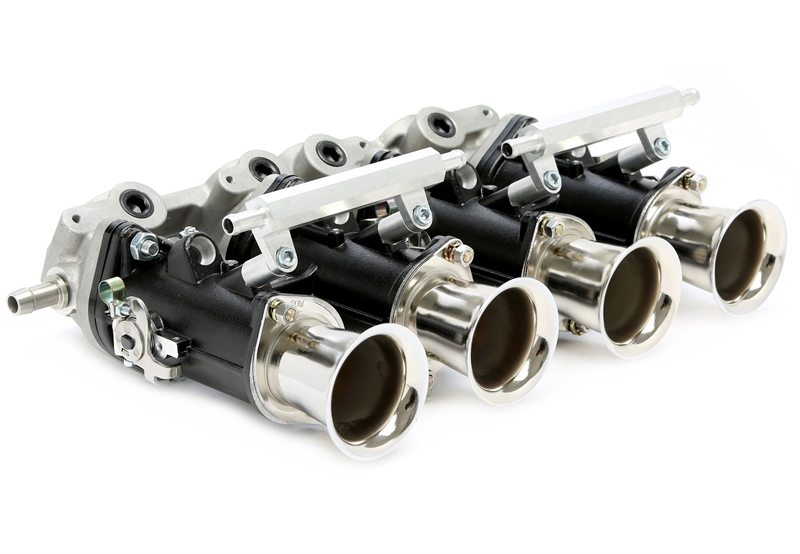 TA Technix Ansaugbrücke passend für Seat / VW 2.0l-8V Umrüstung auf Einzeldrosselklappen (DCOE) oder Doppelvergaseranlagen