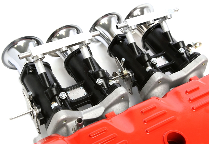 TA Technix intake manifold suitable for Seat / VW 1.8/2.0l-16V conversion to single throttle (DCOE) valves or double carburettor systems