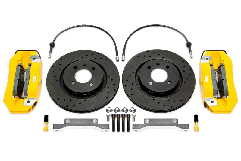 TA Technix 4-piston brake system 280mmx22mm/upgrade kit suitable for front axle Seat Cordoba/Ibiza II/Inca/Toledo VW Caddy II/Corrado/Golf II+III/Jetta II/Passat/Polo III/Vento