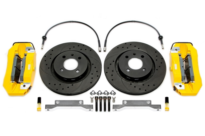 TA Technix 6-Kolben Bremsanlage 280mmx22mm/Upgrade Kit passend für Vorderachse Seat Cordoba/Ibiza II/Inca/Toledo VW Caddy II/Corrado/Golf II+III/Jetta II/Passat/Polo III/Vento