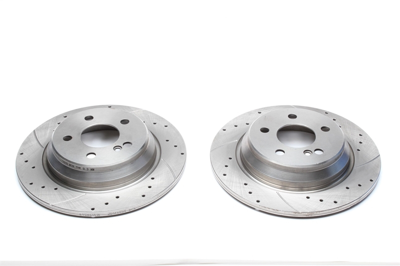 TA Technix Sport Bremsscheiben Satz Hinterachse passend für Mercedes Benz S-Klasse W220