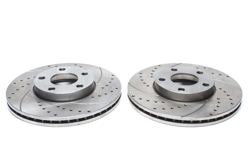 TA Technix Sport Bremsscheiben Satz Vorderachse passend für VW Passat 3B