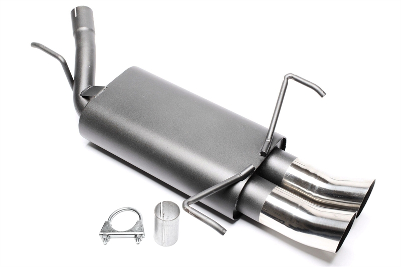 Ta Technix Gmbh Ta Technix Sport Rear Muffler 2x76mm Dtm Fits For Opel Corsa C