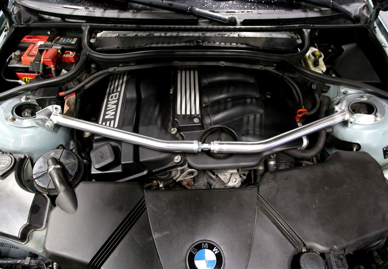TA Technix aluminium dome strut suitable for BMW 3 Series E46 4-cylinder