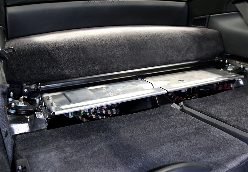 TA Technix Carbonlook-Alu-Domstrebe hinten passend für Porsche 911 Typ 996 / Porsche Boxster 986