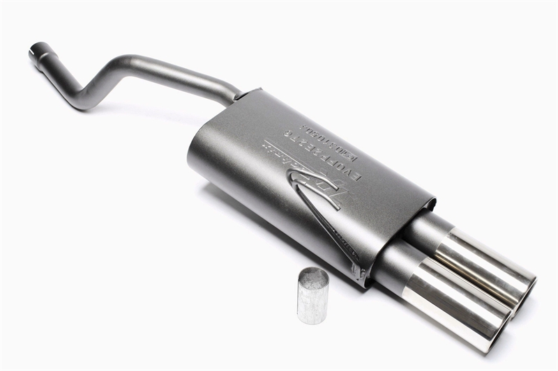 TA Technix sport rear silencer 2x76mm fits Fiat Punto II