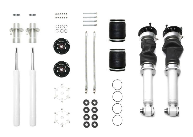 TA Technix Luftfahrwerk mit Airmanagement passend für BMW 5er Serie E28, 6er Serie E24