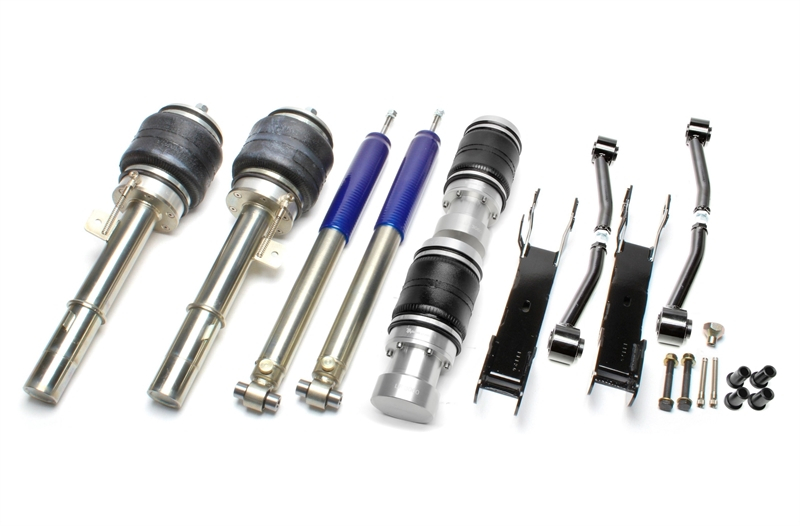 TA Technix hardness adjustable air suspension with air management suitable for BMW 1 series E81, E82, E87, E88, 3 series E90-E93