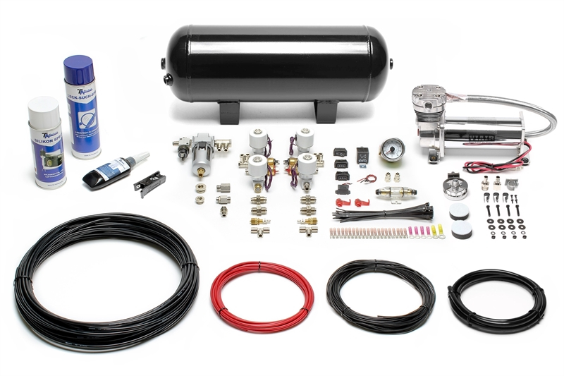 TA Technix Air Generation Kit 480 Viair Compressor / 11.5L Black Tank / Indicator White / Hose Black