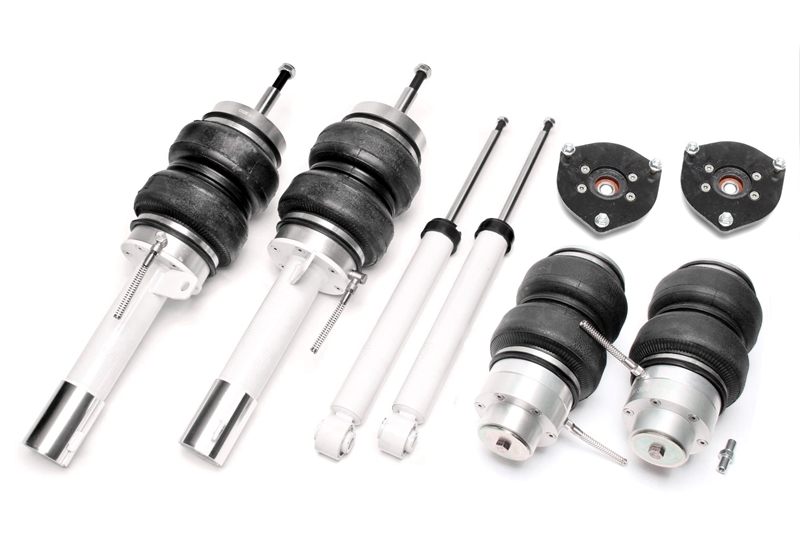 TA Technix air suspension/air management with air management suitable for Audi A3 (8P)/ Seat Altea, Leon, Toledo (1P/5P)/ Skoda Octavia, Superb (1Z/3T)/ VW Beetle (Typ16), Eos (1F), Golf, Golf Plus, Jetta (1K/1KP), Passat 3C, CC