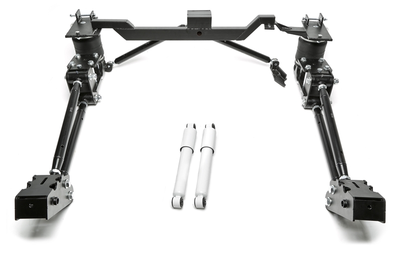 TA Technix Luftdämpfersatz Hinterachse+Blattfedenumrüstkit passend für VW Caddy I, 1979 - 1987