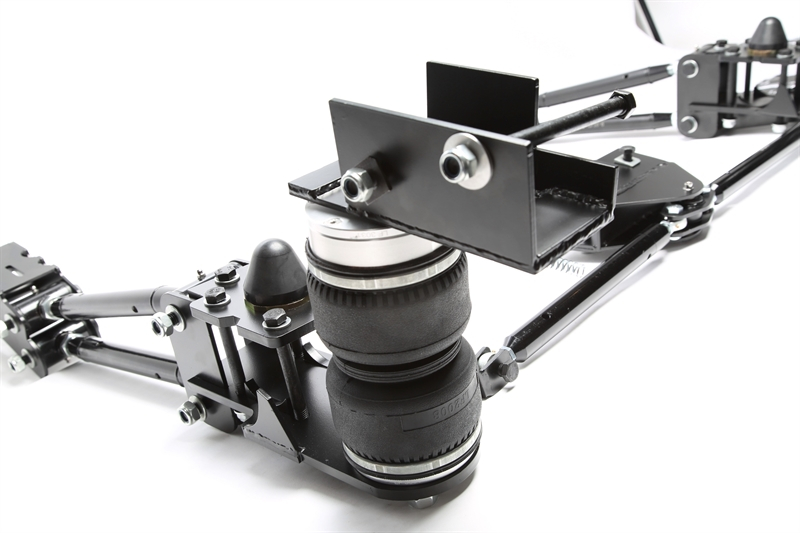 TA Technix hardness adjustable air damper set suitable for rear axle+leaf spring conversion kit Seat Inca / VW Caddy II