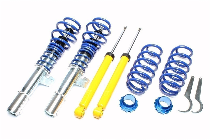 Tuningart coilover suspension 1106-1190kg maximum front axle load fits Audi A3 (8P)/ Seat Altea , Leon, Toledo III (1P/5P)/ Skoda Octavia II, Superb (1Z/3T)/ VW Golf V, Golf Plus, Jetta III (1K/1KP), Passat 3C, Touran (1T)