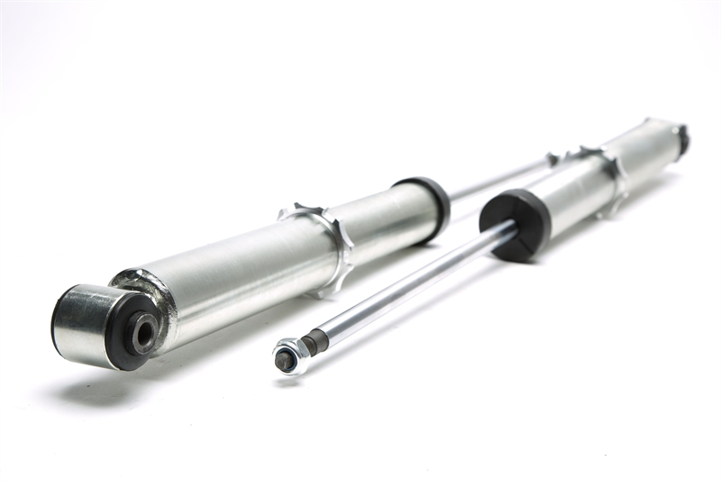 TA Technix air damper set with adjustment system suitable for Audi A3 (8V), TT (8J-8S)/ Seat Leon (5F)/ Skoda Octavia (5E), Superb (3T)/ VW Arteon (3H), Golf (AU), Passat (B8)