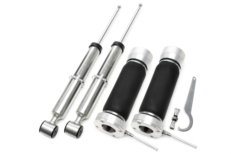 TA Technix Luftdämpfersatz mit Verstellsystem Hinterachse passend für Audi A1 (8X)/ Seat Ibiza IV+V (6L/6J)/ Skoda Fabia (6Y/5J)/ VW Polo (9N+6R) / Fox (5Z)